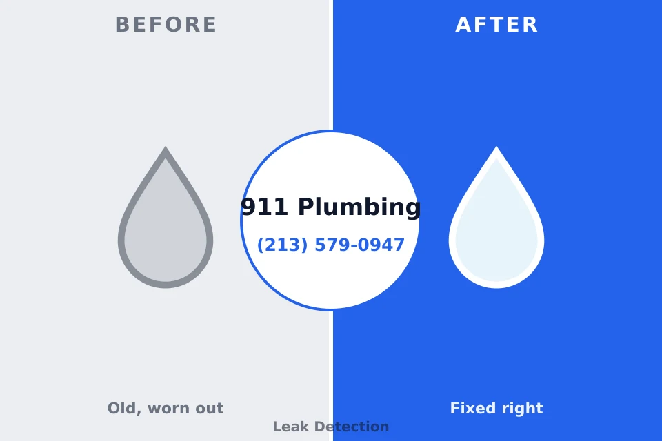 Before and after: plumbing company Tuscarawas, OH